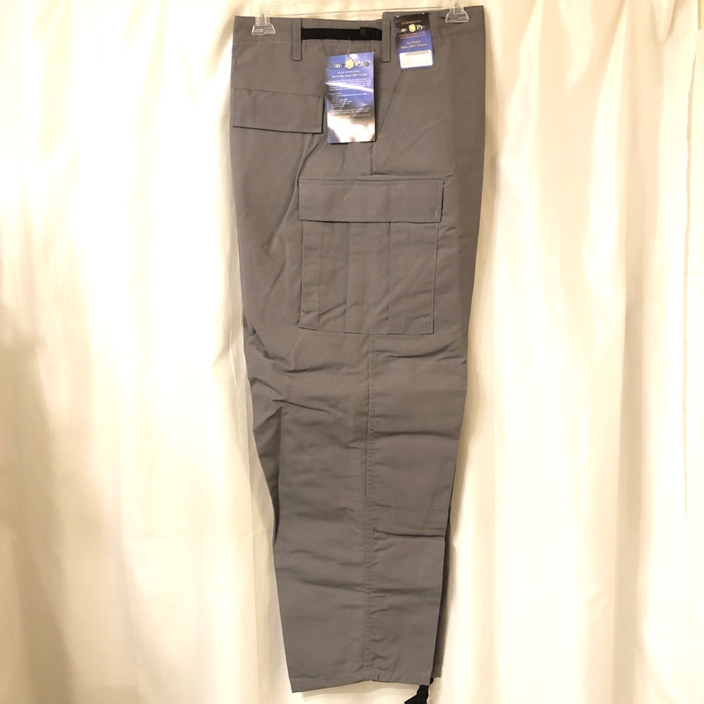 LAW PRO MEN’S 6-POCKET SUPER BDU TROUSER    Size: 4XL REG. Waist 51” to 55”